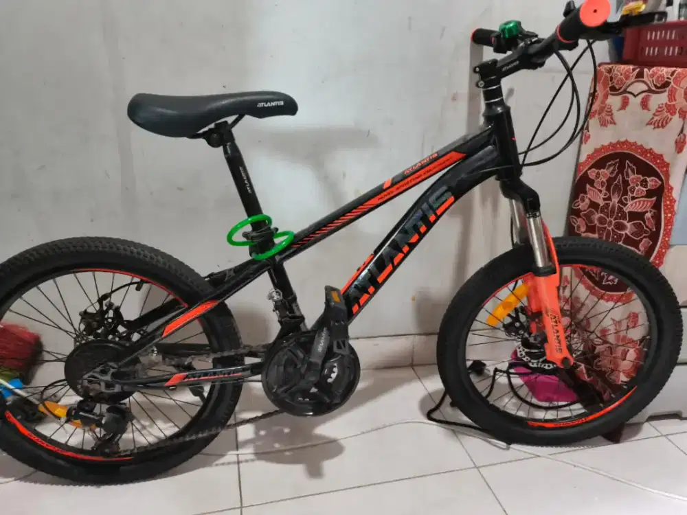 Sepeda Atlantis MTB 20 690 Doble Disc 7 Sped Masih Mulus