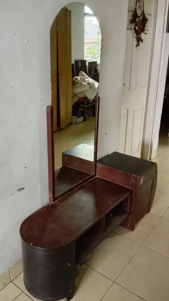 Jual meja rias jati kuno