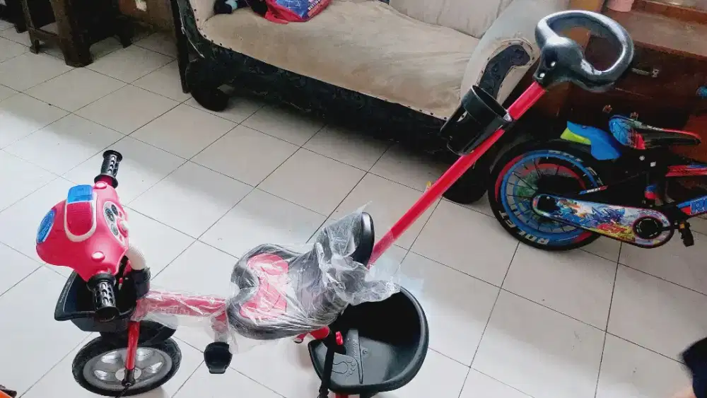 Jual sepeda anak roda 3 baru