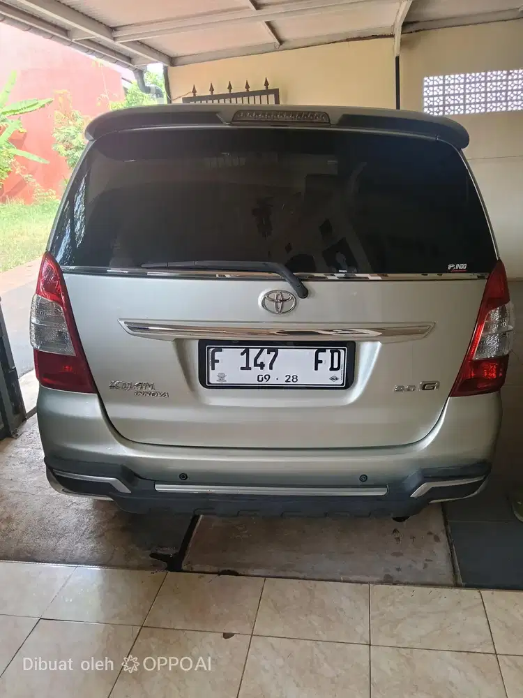 Toyota Kijang Innova 2012 Bensin