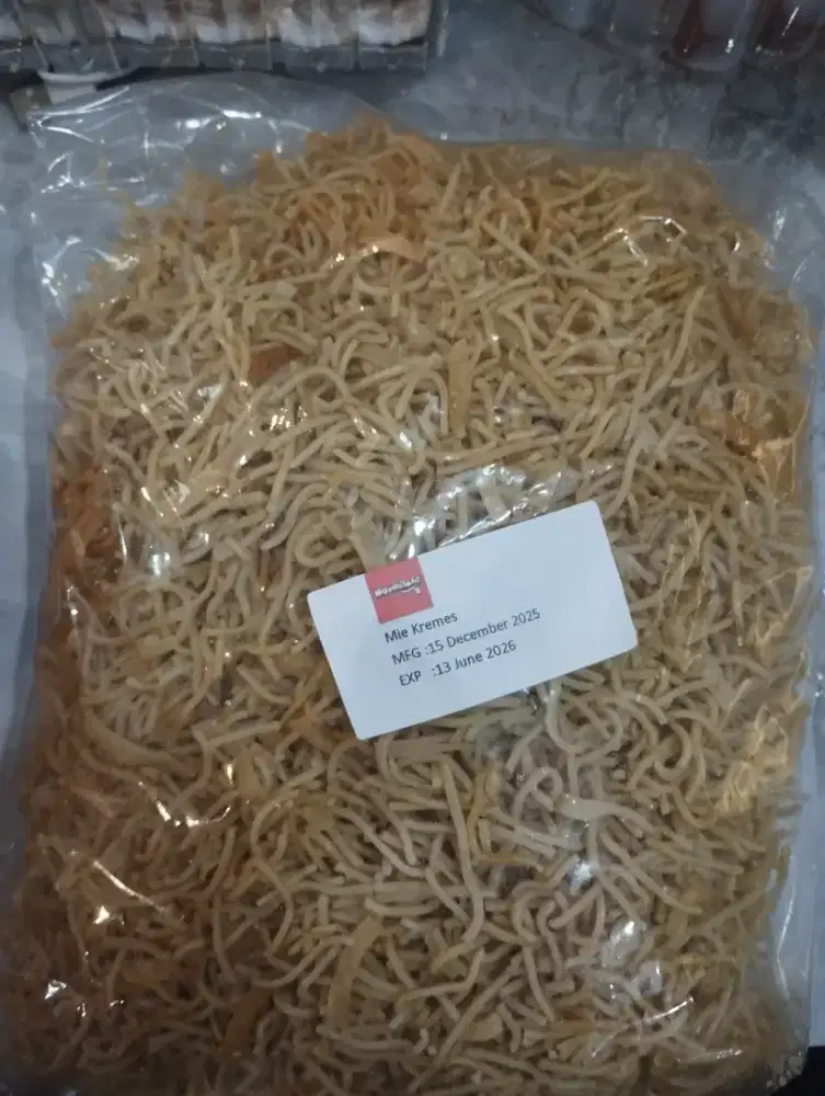 Mie kremes ukuran 1 kg