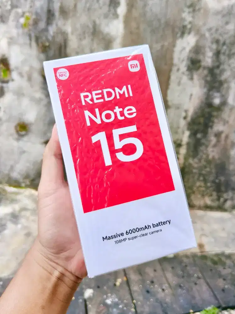 ( Bnob ) Redmi Note 15 4G Ram 8/256 Baru Cuma Buka Bungkus