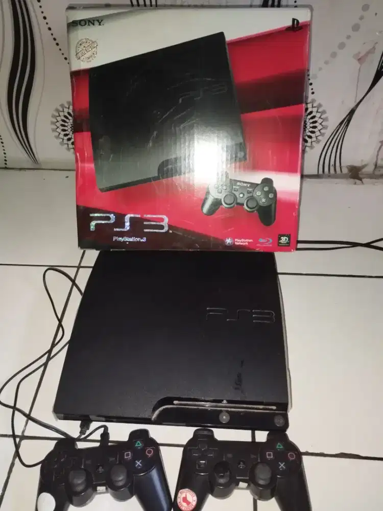 Ps3 kondisi normal dan langsung dipakai