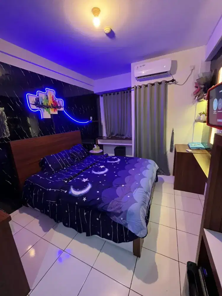 DiJual Full Furnished Apartemen Riverview, Jababeka Cikarang Utara
