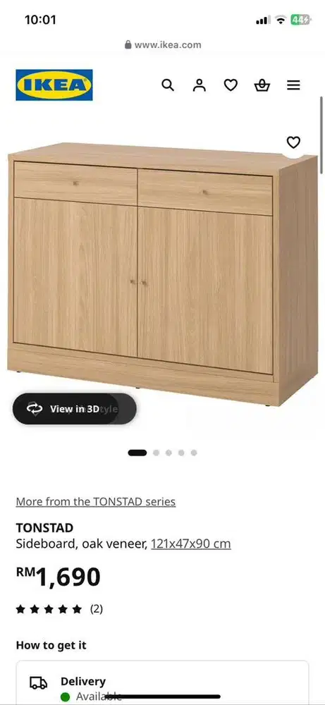 Lemari Ikea Tonstad
