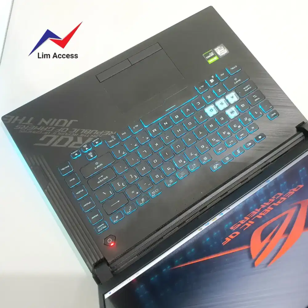 ROG Strix G512Li core i7 Ram16gb Nvidia GTX 1650Ti Laptop Gaming Asus