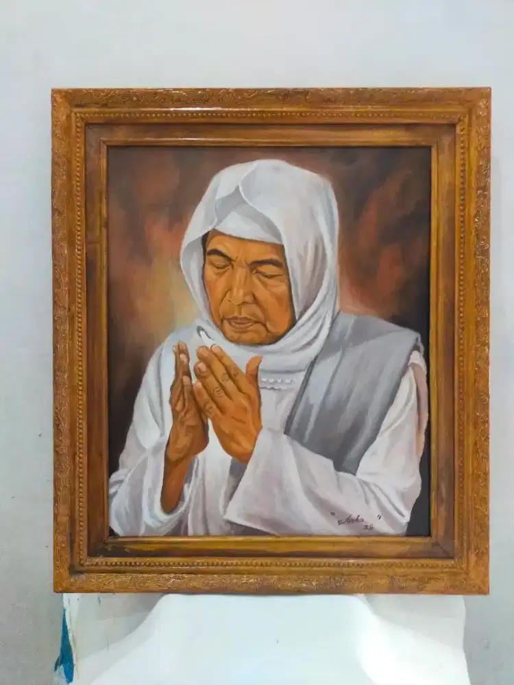 Lukisan Mbah Yai Asrori