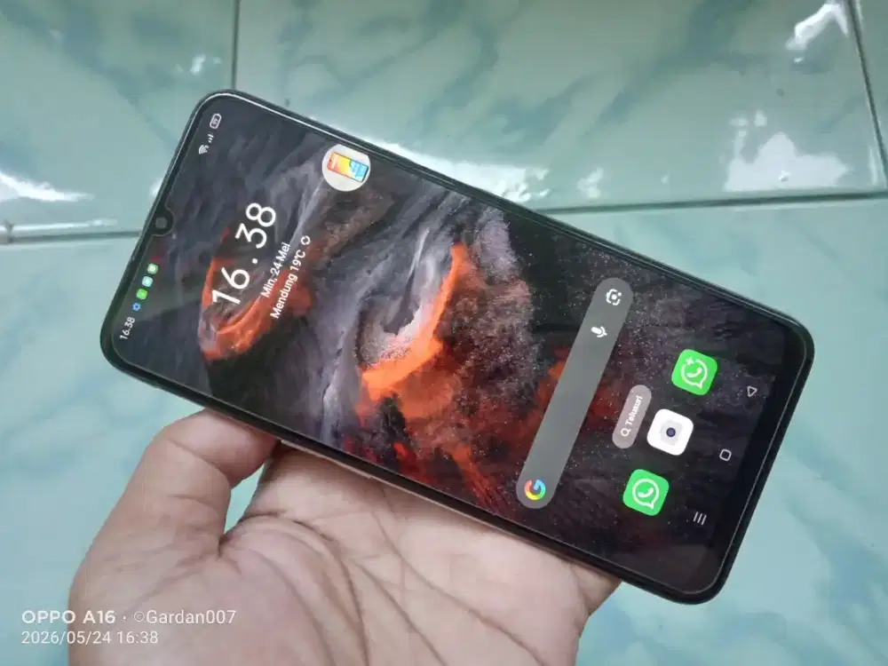 Oppo A16 4G 3/32gb Original minus Dikit