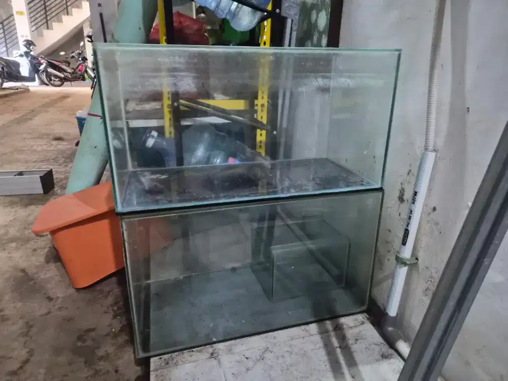 Dijual aquarium /  akuarium bekas