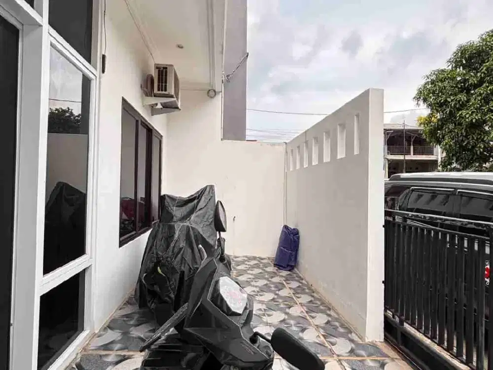 dijual rumah bangunan Baru pondok kelapa duren sawit jakarta timur
