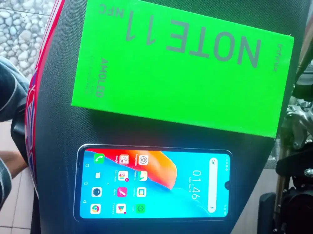 Jual infinix note 11nfc (6+5) /128 GB