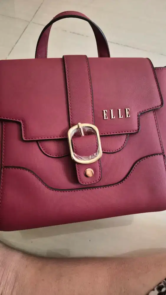 Tas EllE Hand Bag wrna merah