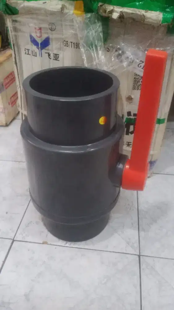 2 Stop Kran Ball Valve 6 inc