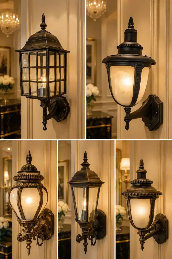 Lampu Tempel minimalis moderen dan classic