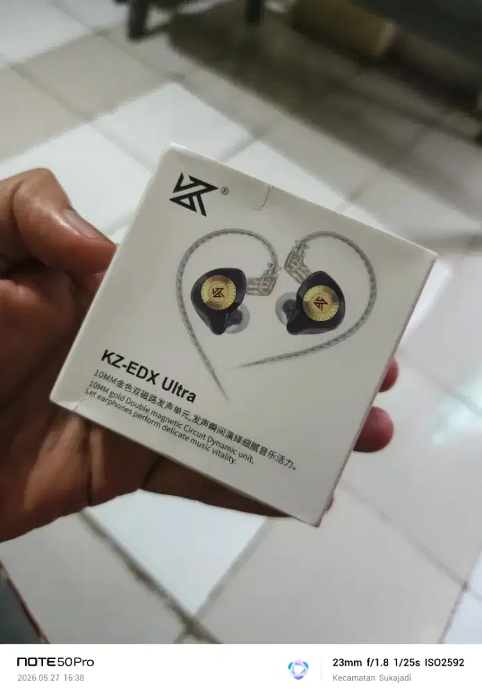 Headset IEM KZ EDX ultra