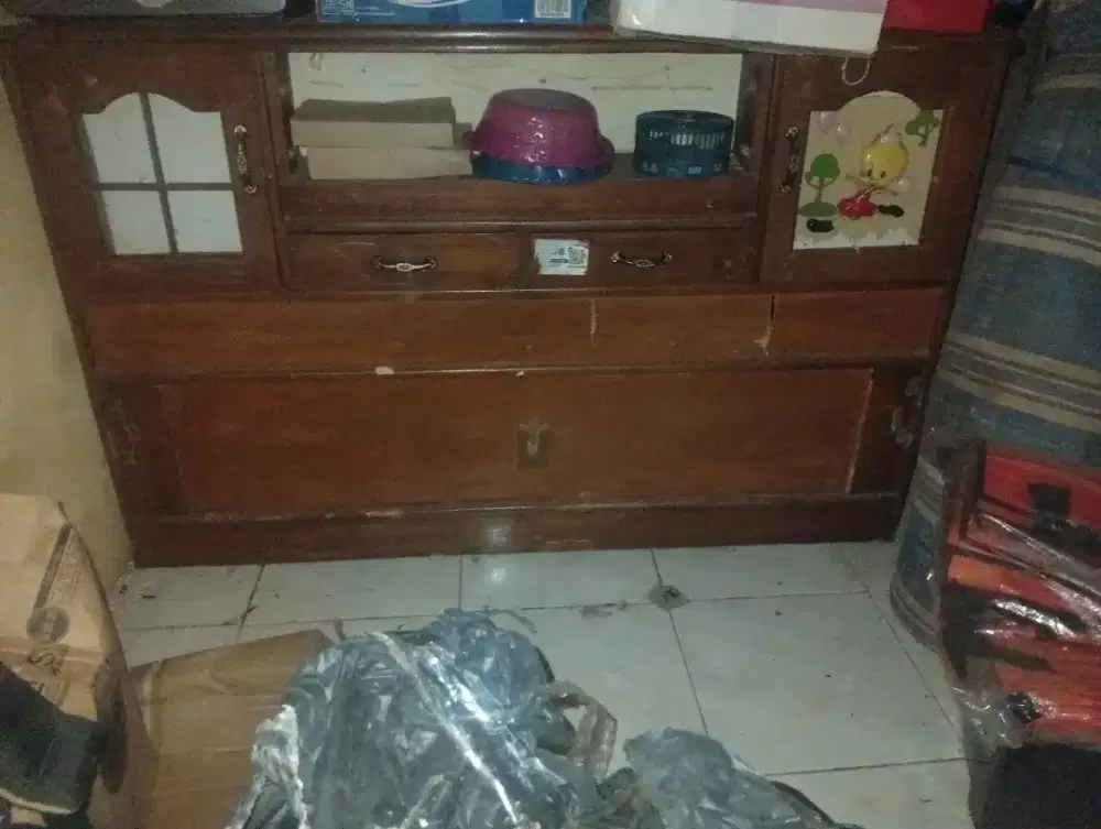 Dipan jati semi bupet bekas UK 160*200 murah ja