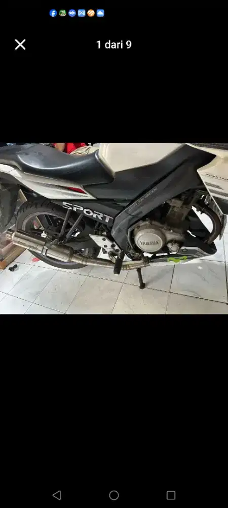 knalpot racing mavionic fullset tinggal pakai aja cocok buat vixion