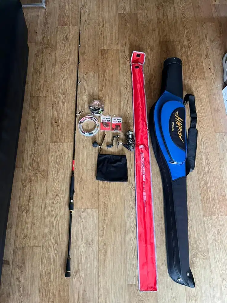 Set Lengkap Joran Siap Mancing