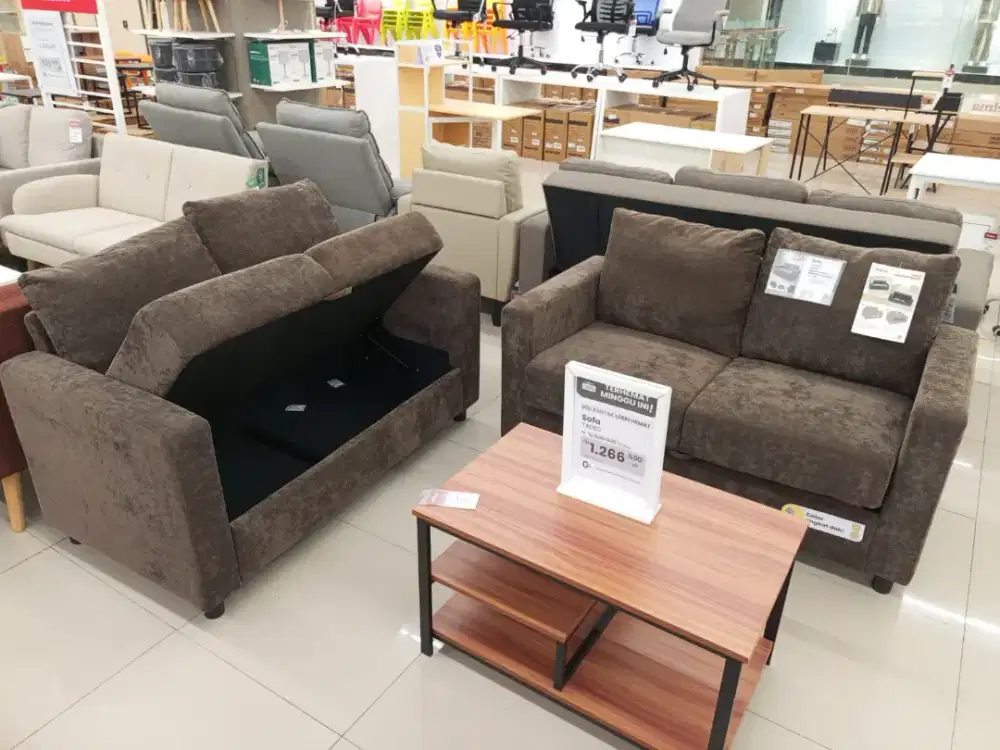 TADEO SOFA 2 SEATER + STORAGE