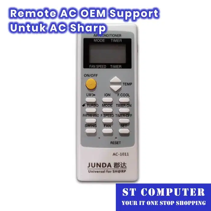 Remote AC OEM Support Untuk AC Sharp Kompatible Untuk Merk Sharp