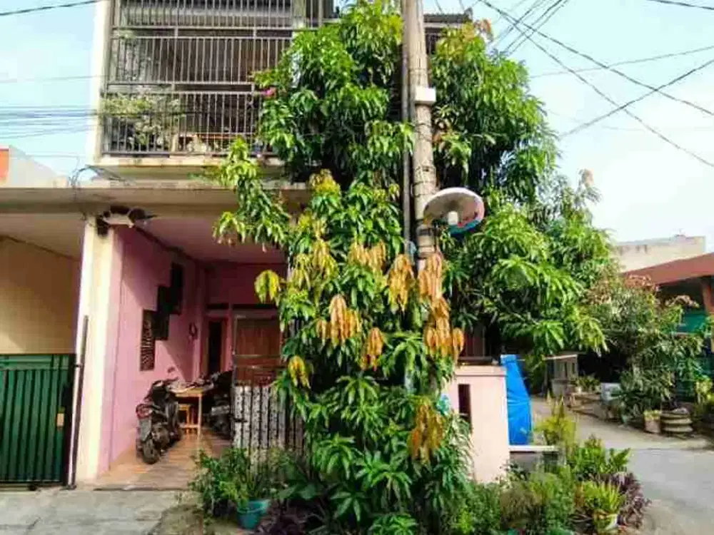 termurah rumah 2 lantai di vila gading harapan seberang rumah sakit ananda babelan bekasi