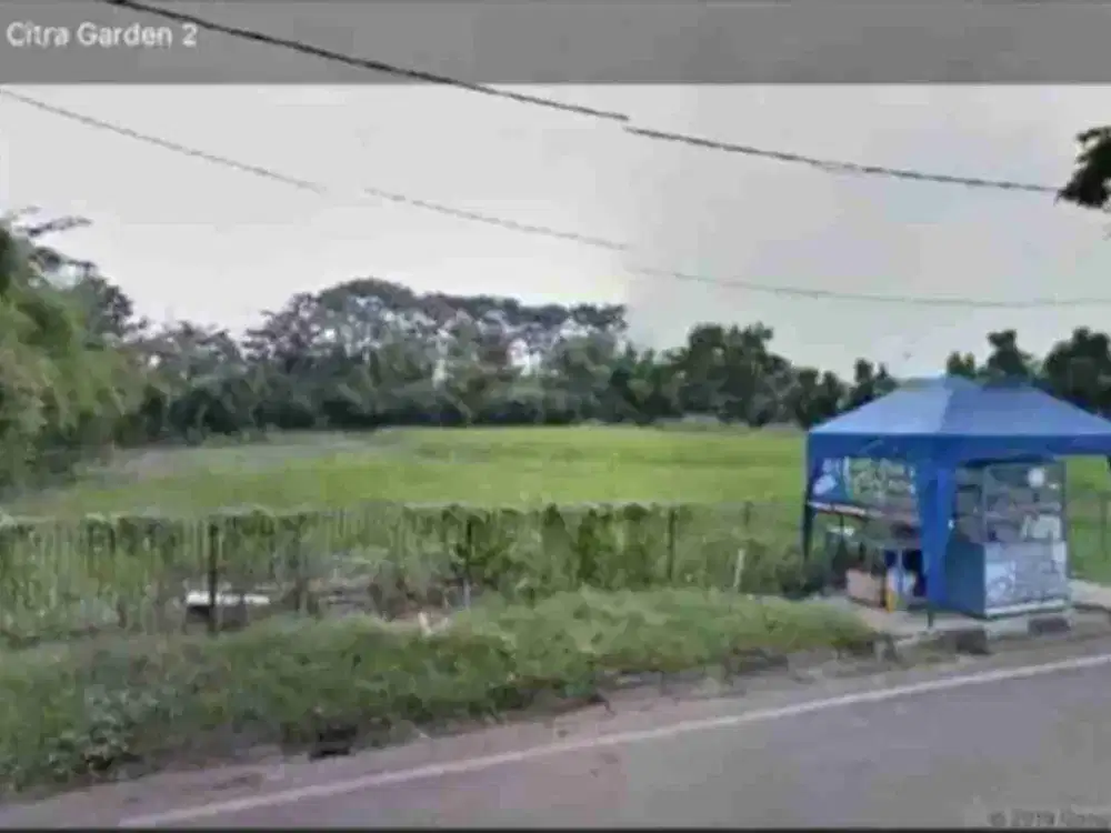 dijual kavling komersil posisi hook di citra 2 kalideres jakarta barat