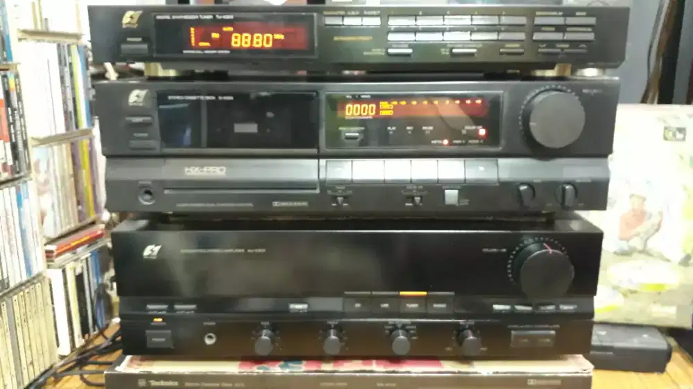3 susun amplifier sansui AU x301i