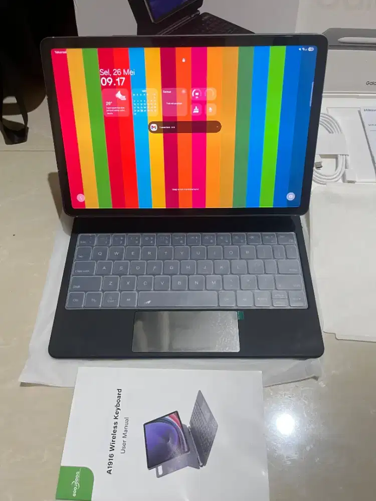 TAB SAMSUNG S10 FE 5G (BISA UNTUK KARTU SIM) GARANSI MASIH ADA