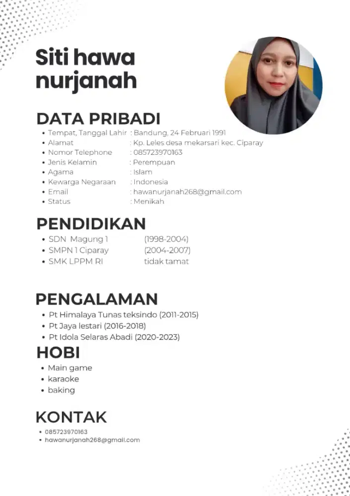 Mencari pekerjaan
