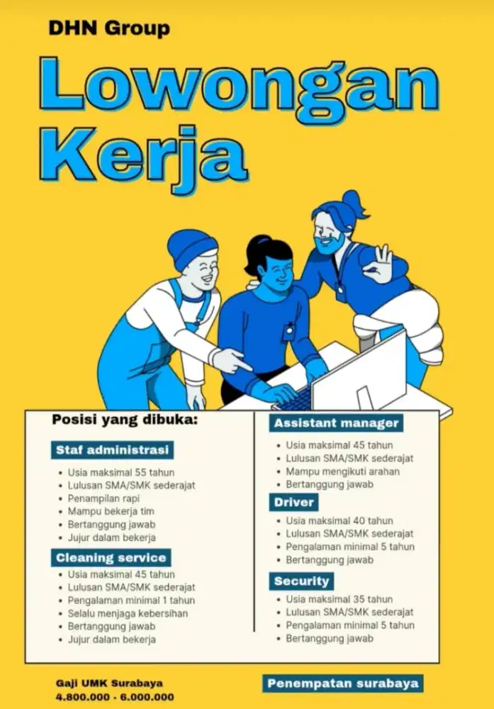 Lowongan pekerjaan