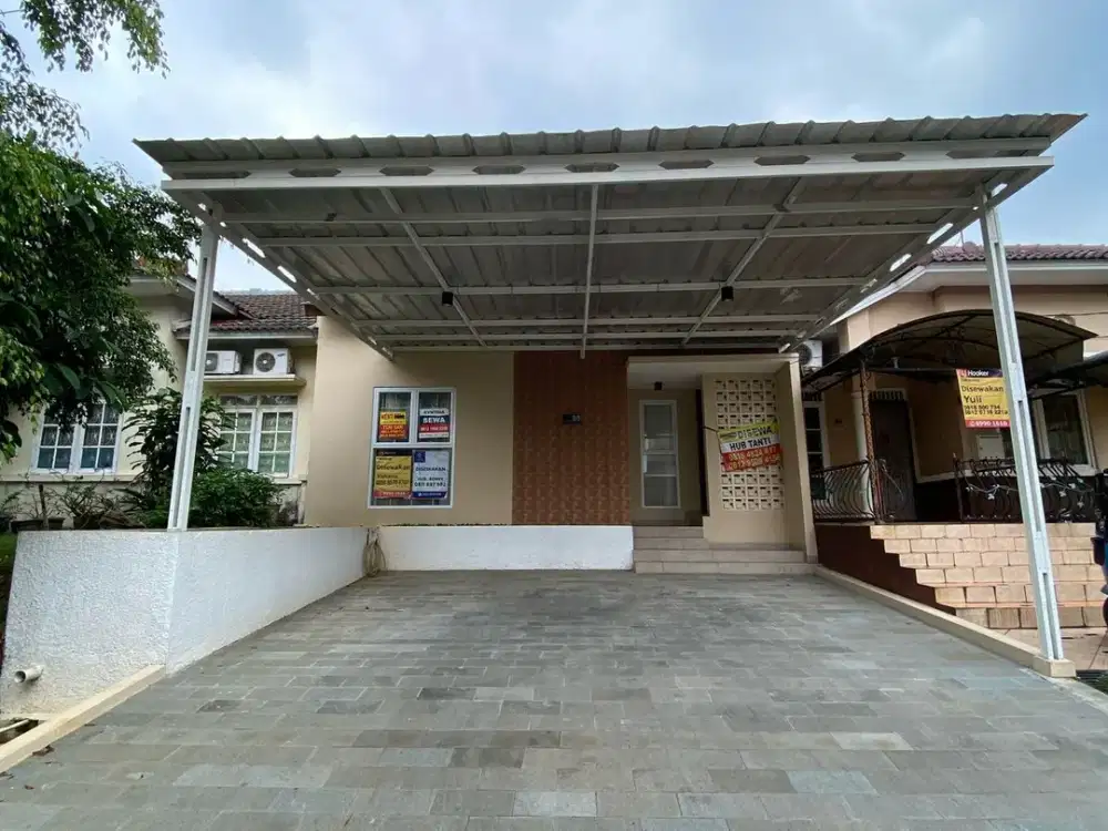 DISEWAKAN RUMAH CLUSTER TAMAN DAGO Lippo Cikarang