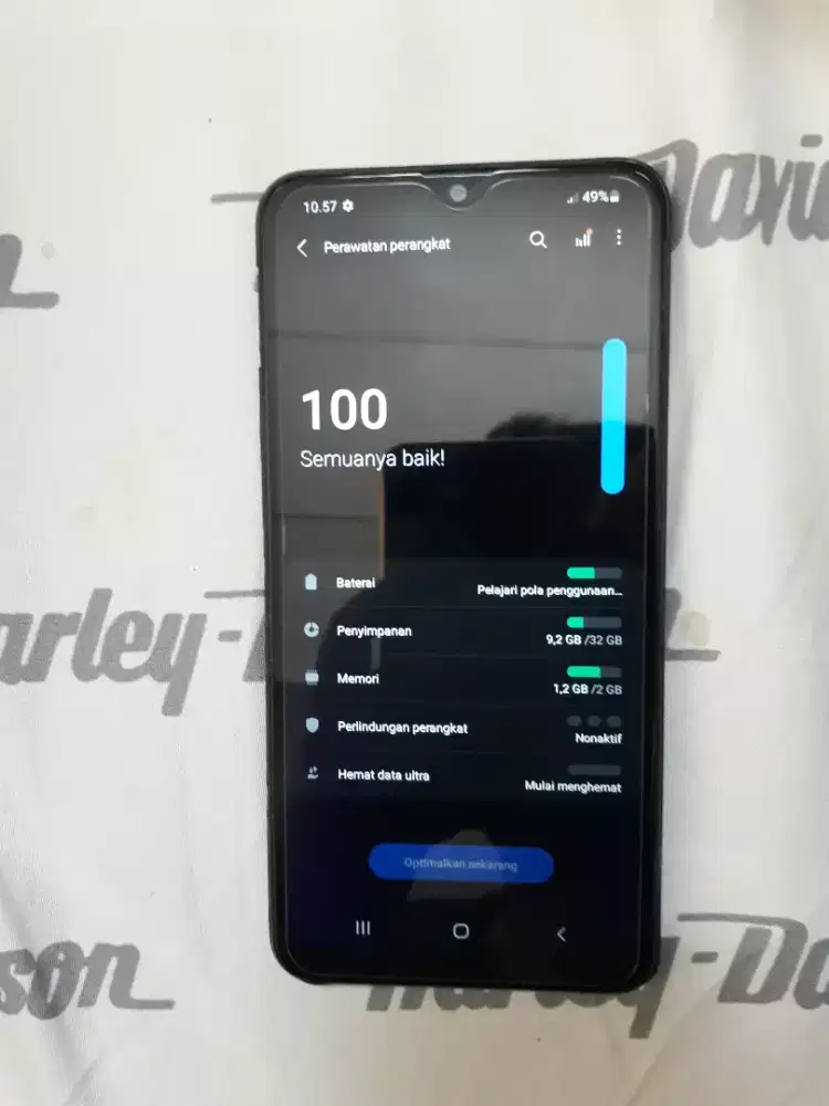 Copotan LCD Frame Baterai Samsung A10S Tinggal Pasang Mesin
