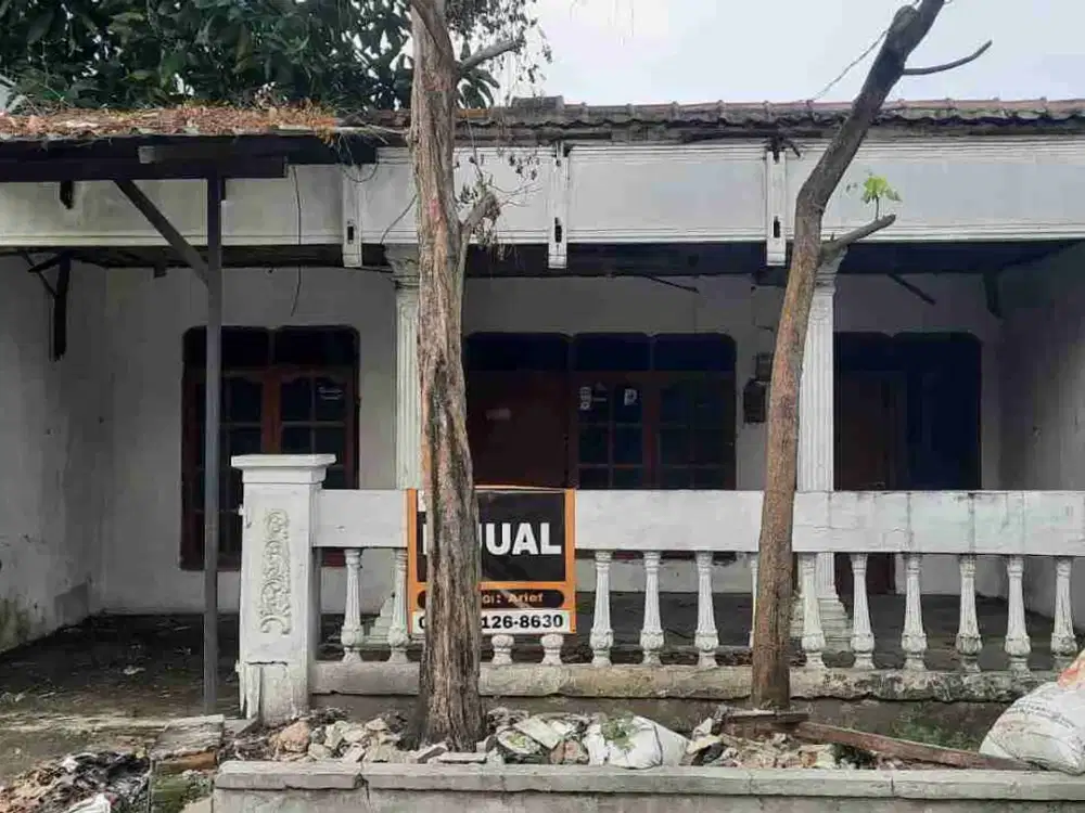 Dijual Cepat Bangunan Hitung Tanah Lokasi Strategis di Pusat Kota Bekasi