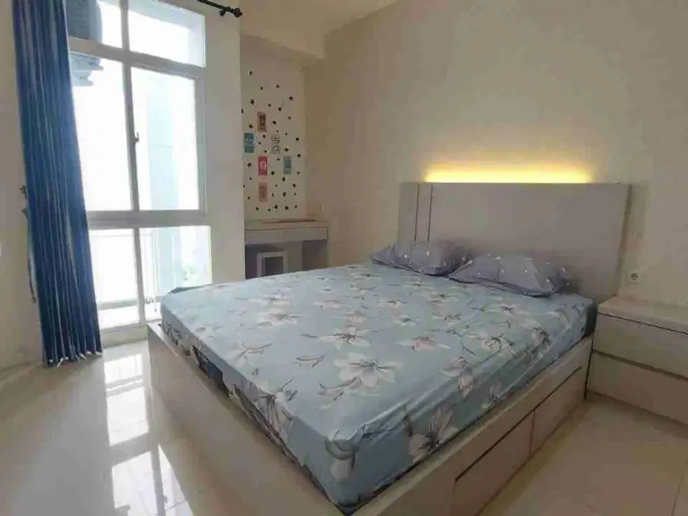 BALE HINGGIL FURNISH ‼️ Apartemen Studio Nol Raya Merr dekat Rungkut