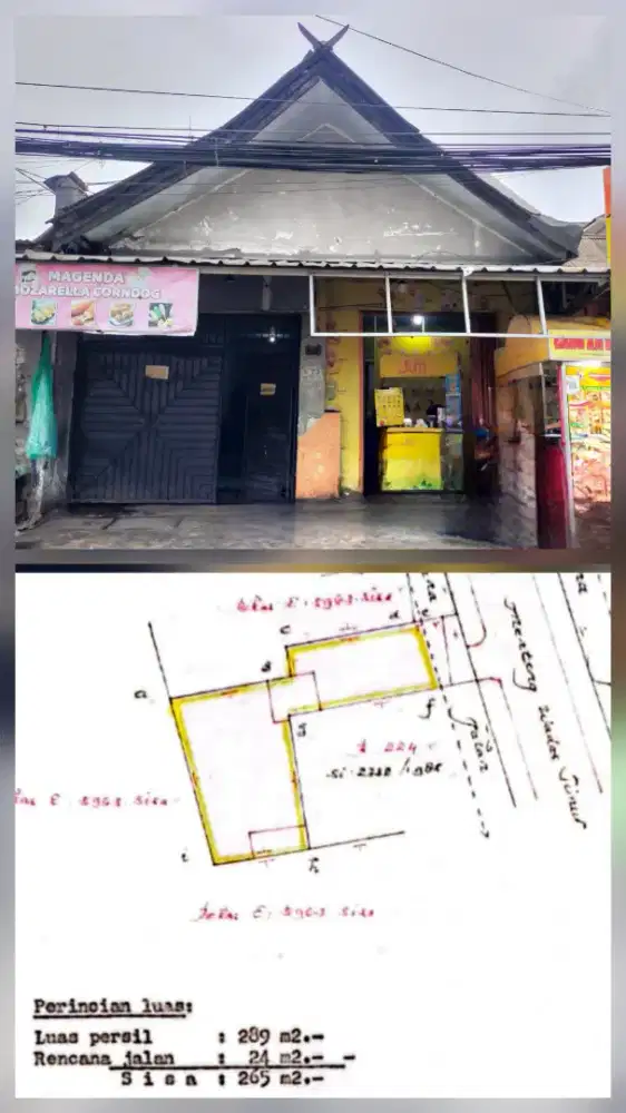 Dijual Rumah, 6,5 M. Cocok utk usaha di jakarta selatan