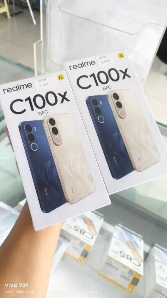 Realme C100X 6+6/256gb NFC 8000Maah baru spesial promo