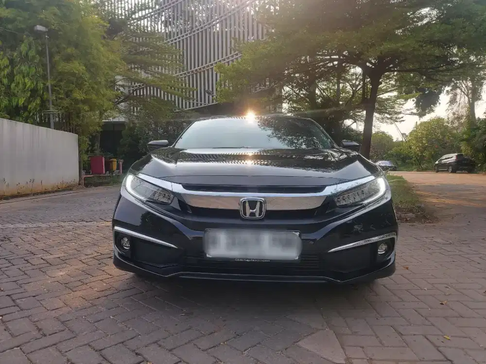 Antik km 29k Honda Civic Sedan 1.5 ES Turbo 2020 Hitam