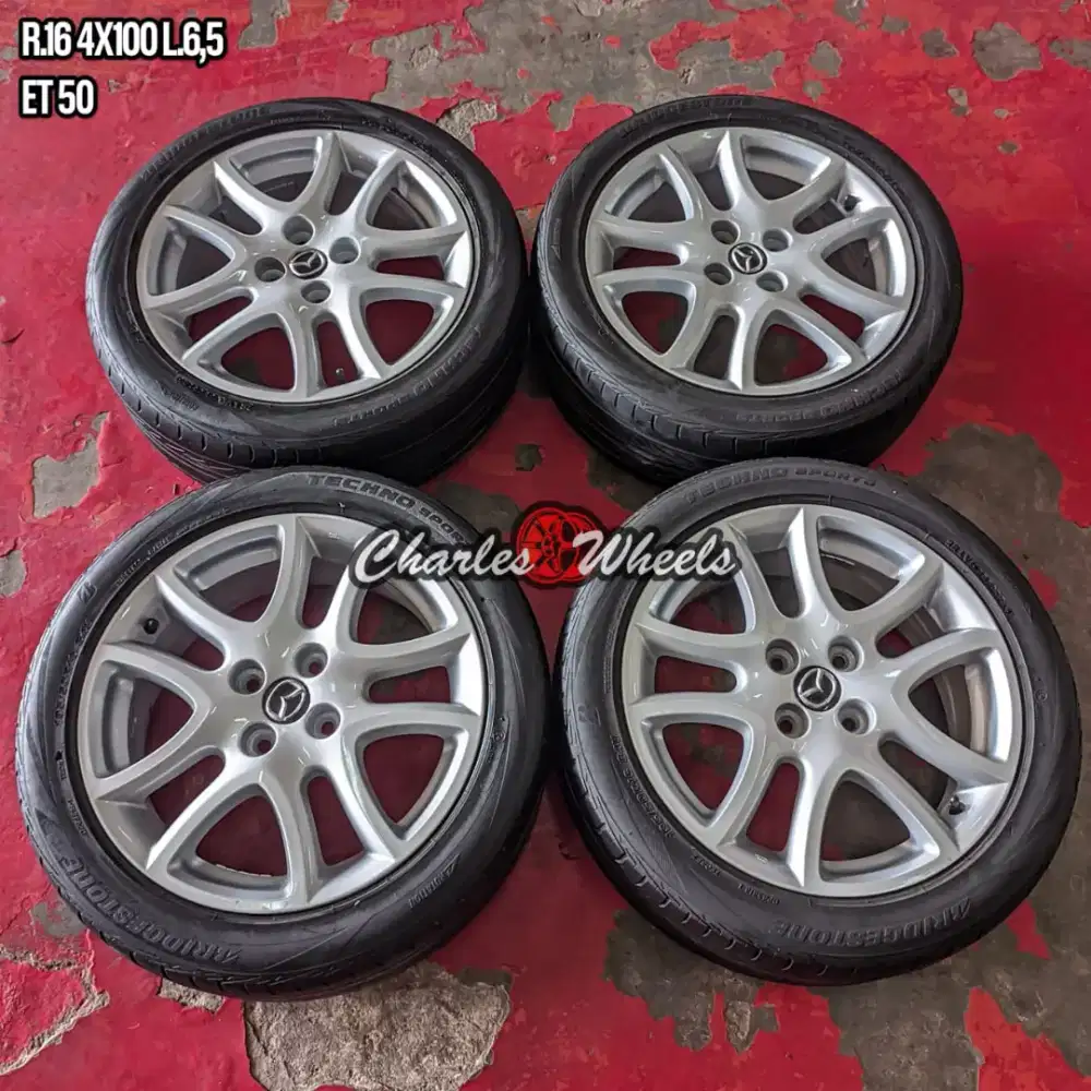 VELG MAZDA 2 RING 16 SILVER