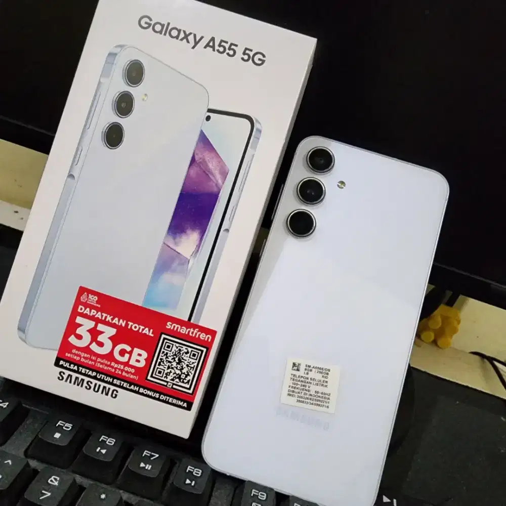 Samsung A55 5G 8 /256 Resmi Sein Mulus