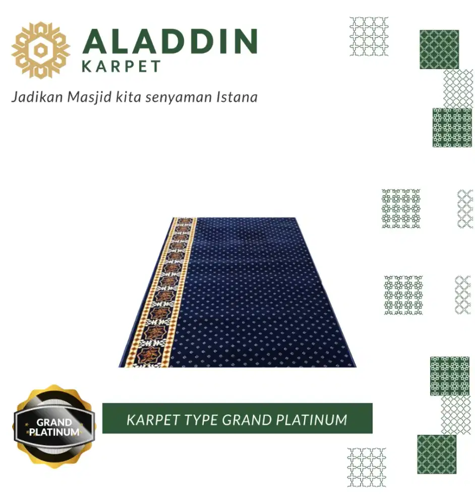 Karpet masjid Lokal murah