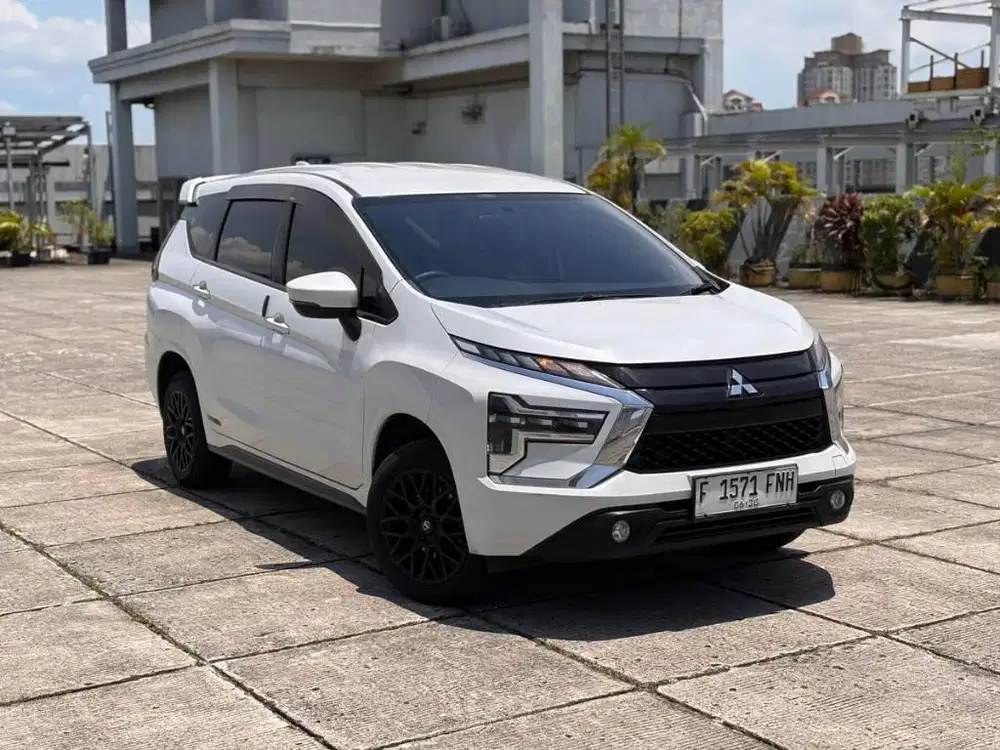 ‼️dp15 Mitsubishi Xpander Exceed ultimate facelift AT Putih 2022 2023