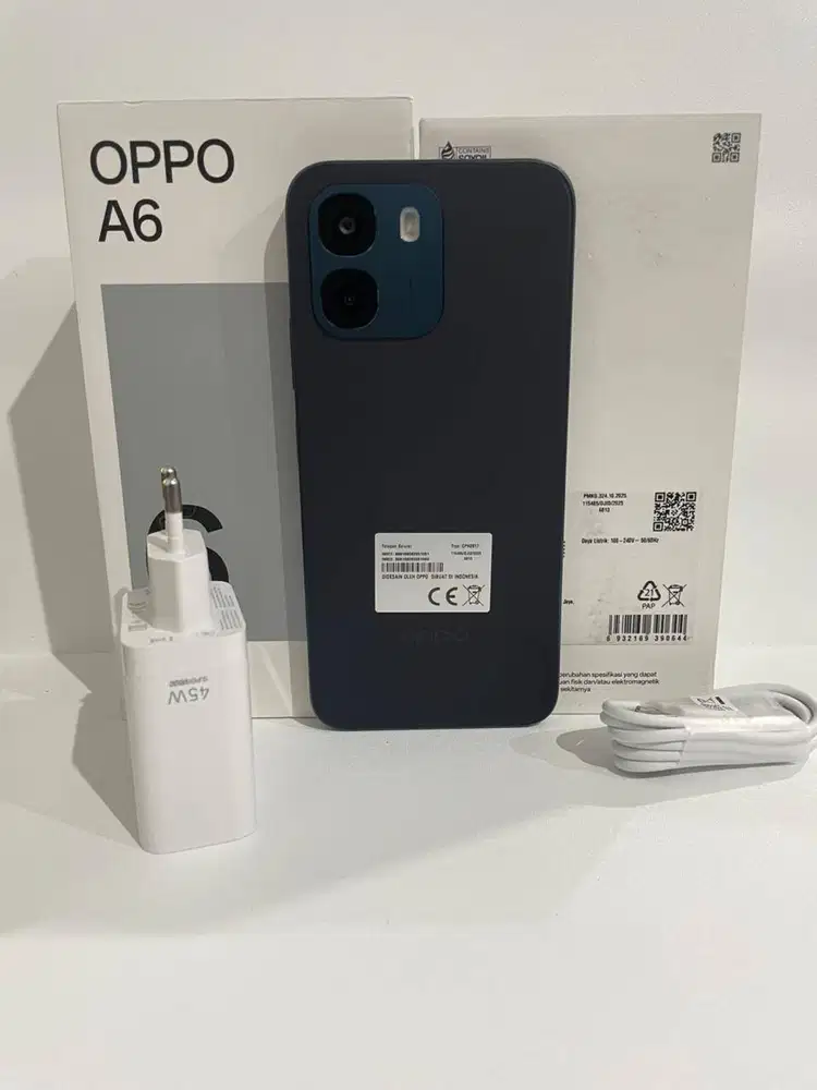 Oppo A6 6/256GB No Minus Fullset Like New Garansi Resmi