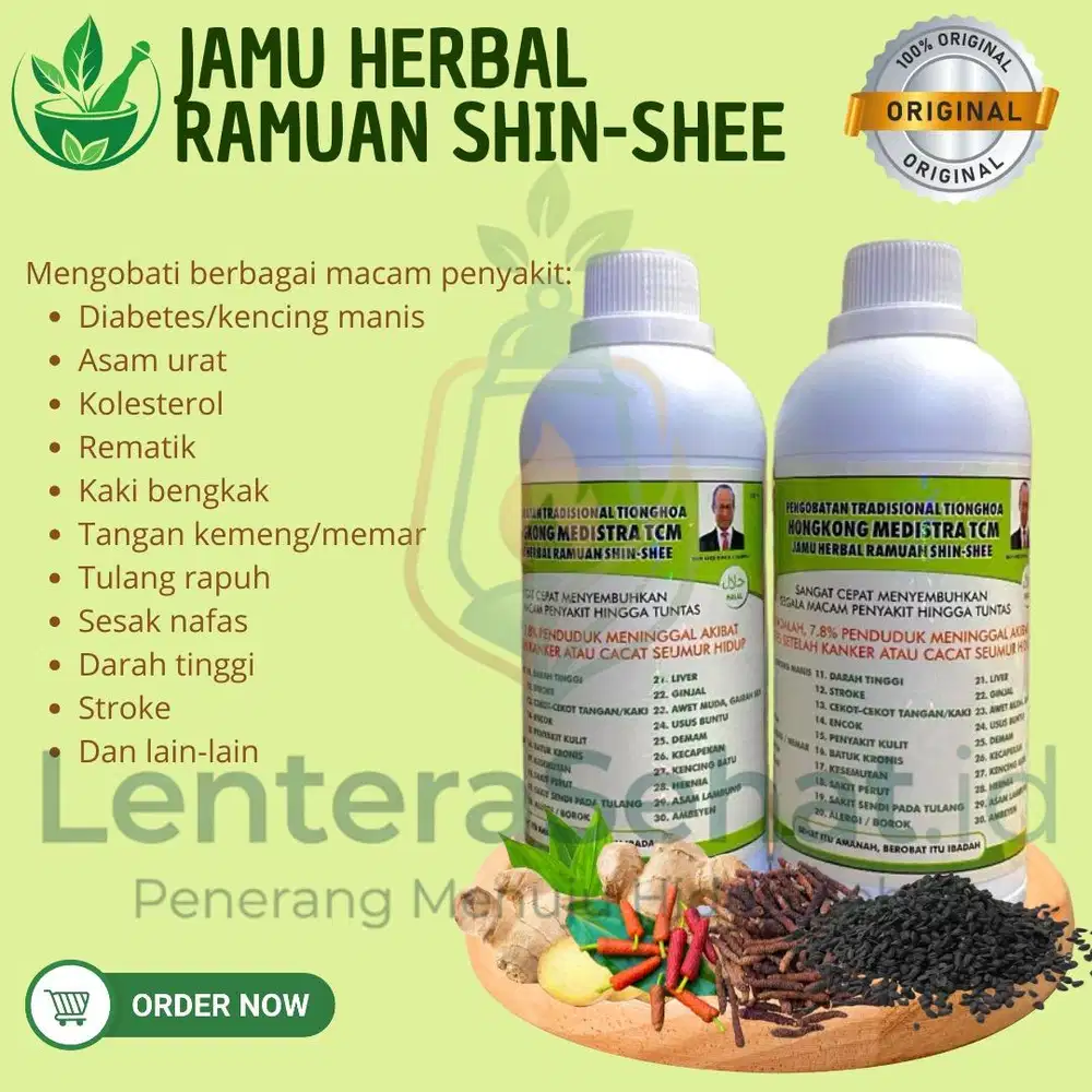 Jamu Herbal Ramuan Shin-Shee Medistra TCM 100% Original