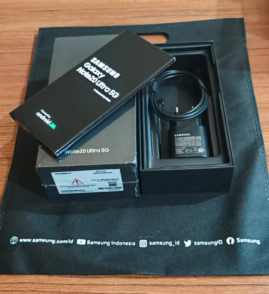 SAMSUNG NOTE 20 ULTRA 5G 12 256GB RESMI SEIN
FULLSET