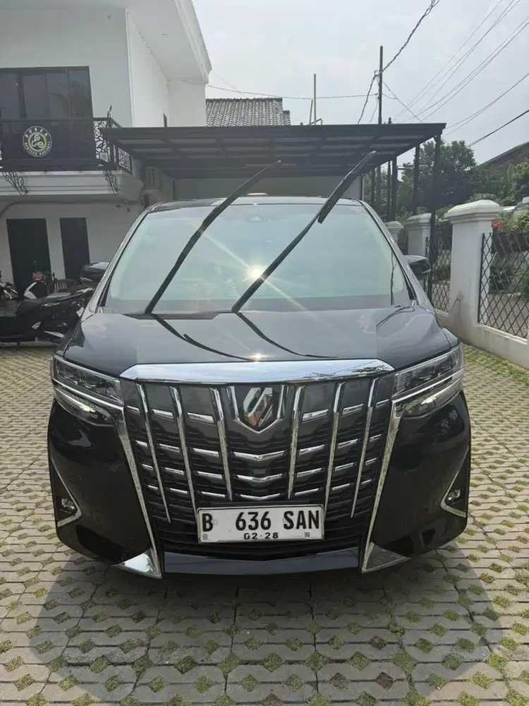 For Sale Alphard G Hitam Tahun 2023 Nik 2022