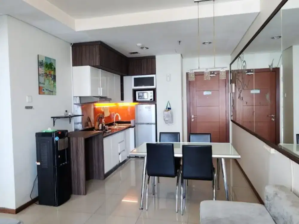 Dijual Apartement Thamrin Residence 2BR Full Furnished Lantai Tinggi