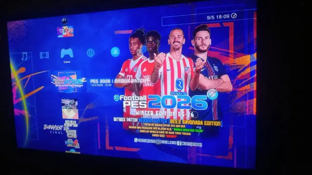 Pes 2026 bitbox winter PS3 terbaru