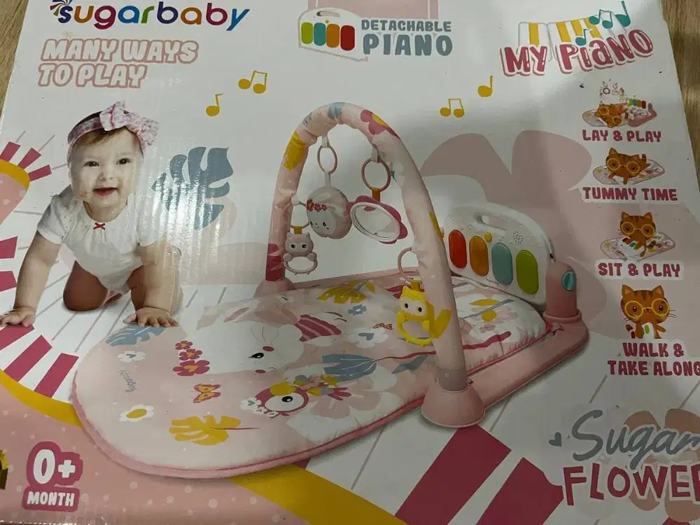 SugarBaby My Piano Playmat Baby Gym / Mainan Baby Play Gym