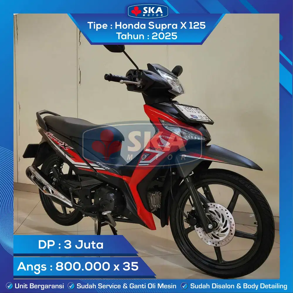 Honda Supra X 125 Tahun 2025