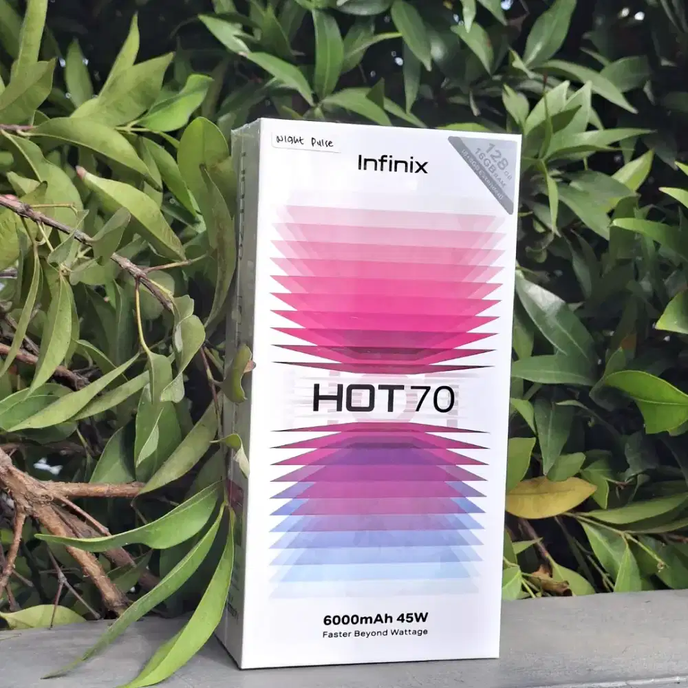 Infinix Hot 70 Terbaru Bisa Cod Pembayaran Ditempat
